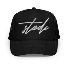 Load image into Gallery viewer, Black STEDÏ Trucker
